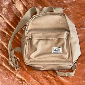 Women’s Herschel Supply Company Tan Sparkly Mini Backpack